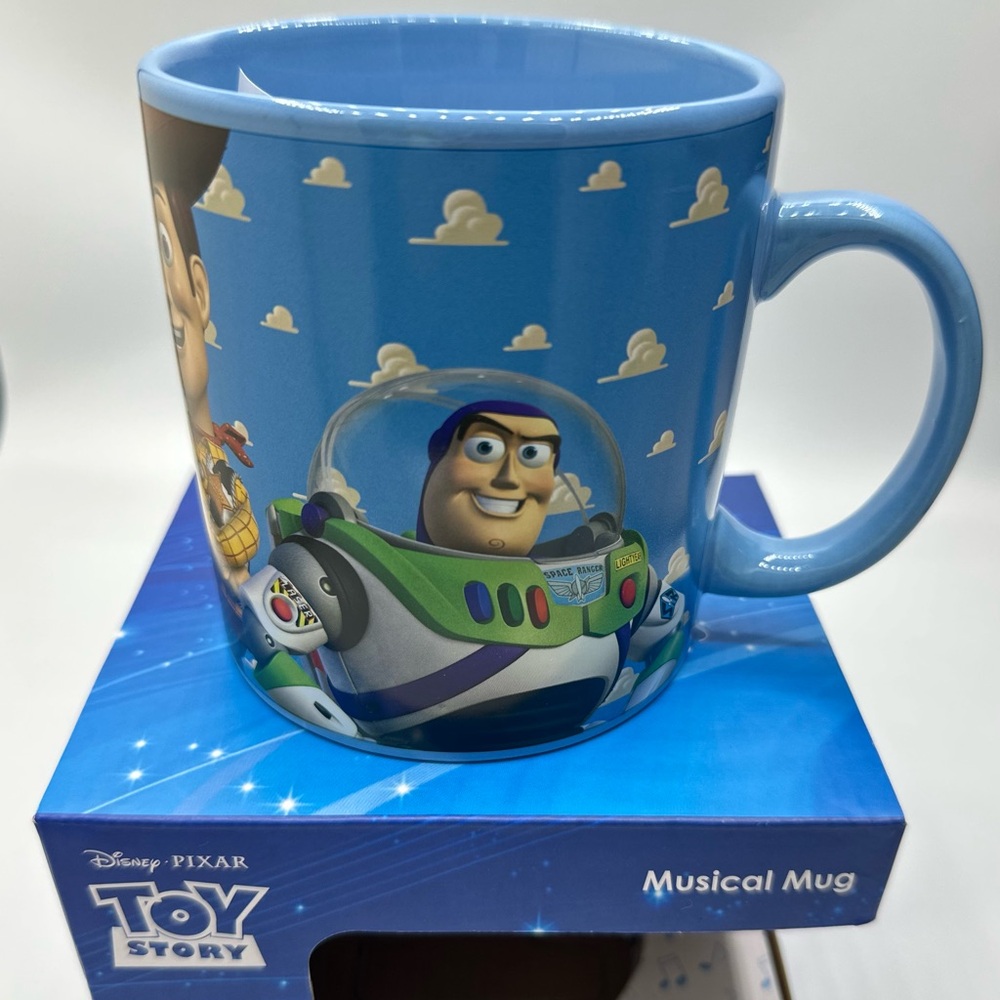 Disney Toy Story Musical Mug Buzz Plays “You’ve Got A Friend In Me” - Brand New